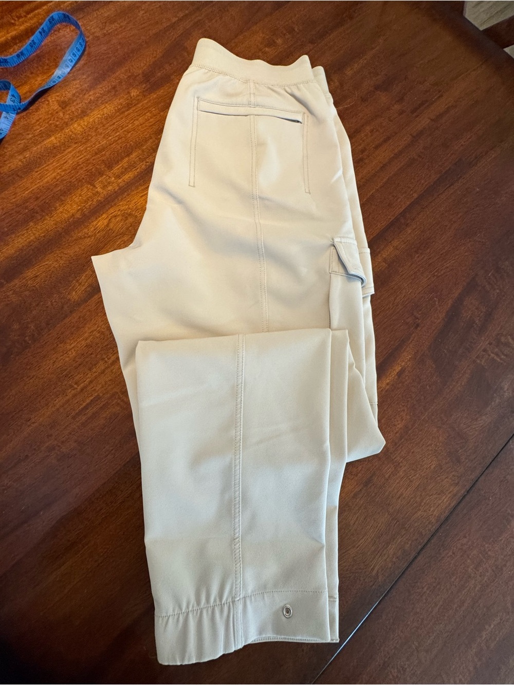Altheta Women’s Tan Cargo Jogger Pants